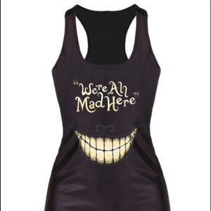 We're All Mad Here! Tank - Size S